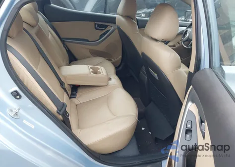 2012 Hyundai Elantra Limited (Ulsan Plant) из США, поврежденный, VIN KMHDH4AE2CU195023